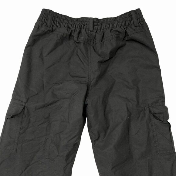 Sport Essentials Cargo Snow Ski Pants Youth 12 Black Insulated Winter Outdoor - Picture 6 of 11